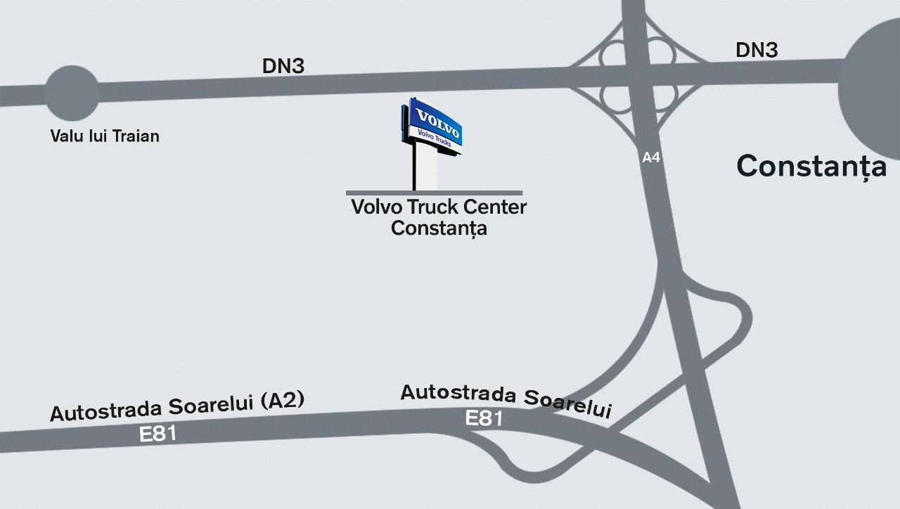 Harta localizare Truck Center Constanta